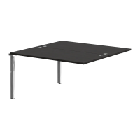 Стол промежуточный для Бенч системы XIGWST 1414.1 Дуб Юкон Модерн/Нержавейка полированная 1400х1406х