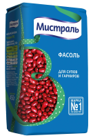 Фасоль Мистраль красная, 450г
