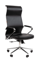 Офисное кресло Chairman 702 Россия экопремиум чёрный