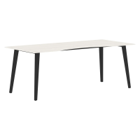 Стол руководителя JST 2090 Ясень белый/Антрацит 2000х900х750 JAY