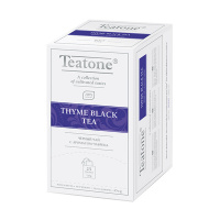 Чай Teatone Thyme Black Tea, черный, 25 пакетиков