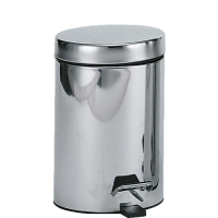Мусорное ведро с педалью Nofer нерж.сталь 12л, 09100.12.B