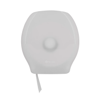 Диспенсер для туалетной бумаги в рулонах Merida Harmony BHB101, белый, пластик, Макси