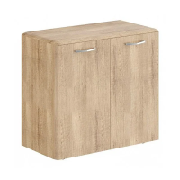 Шкаф низкий Skyland Dioni DLC 85.1, дуб каньон, 892х470х815мм, низкий, с замком в глухих малых дверях и обвязкой