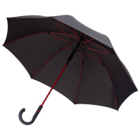 Зонт-трость с цветными спицами Color Style ver.2 красный