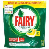 Капсулы для ПММ Fairy All in 1 Original, 84шт, лимон