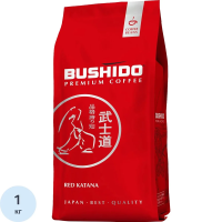 Кофе в зернах Bushido Red Katana, 1кг