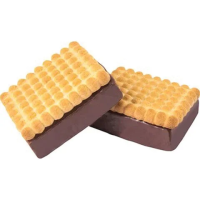 Печенье ЯШКИНО 'Ми-Ни' с прослойкой из воздушного суфле со сливочным вкусом, 4 кг, коробка, УР307