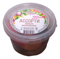 Ассорти овощное ТМ Домашние шедевры маринованное, 800г