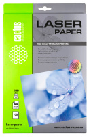 Фотобумага для лазерных принтеров Cactus CS-LPA4100100 А4, 100 листов, 100 г/м2, белая, глянцевая
