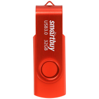 Память Smart Buy 'Twist'  32GB, USB 3.0 Flash Drive, красный