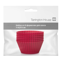 Tarrington House Набор форм для кекса 6.5 x 4.5 x 3.2см, 6шт