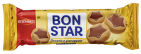 Печенье сахарное Bon Star Krember с шоколадной глазурью, 90г
