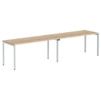 Стол на 2 рабочих места Skyland Xten-S XWST 3270, двухместный, дуб сонома, 2800х700х750мм