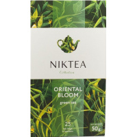 Чай Niktea Oriental Bloom зеленый, 25 пакетиков