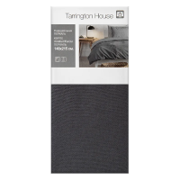 Tarrington House Пододеяльник графит перкаль, 148 x 215см