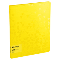 Файловая папка Berlingo Neon желтый неон, на 20 файлов, 17мм, 1000мкм