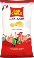Чипсы San Carlo Классические, 180г x 16 шт