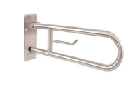 Поручень Nofer откидной нержавеющая сталь, глянцевый, 600мм, 15051.60.B