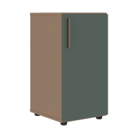 Шкаф низкий узкий VLCS 40.1 Нефрит/Кобра 400х430х781 VELION