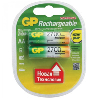 Аккумулятор Gp AA/HR06, 2700mAh, 2шт/уп