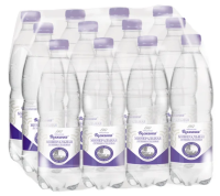 Вода Волжанка питьевая газированная, 500мл x 12 шт