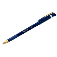 Ручка шариковая Berlingo xGold синяя, 0.5мм, синий корпус