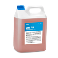 Средство для мытья посуды Grass Gios F16 5л, для удаления органических загрязнений, 550069