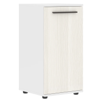 Шкаф малый узкий ELCS 42.1 Ясень Траун/Мокко/Белый 426х430х832 EDIS