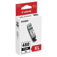 Картридж струйный CANON (PGI-480PGBK XL) для PIXMA TS704 / TS6140, пигмент черный, ресурс 400 страни