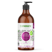 Гель для душа Synergetic Цветущий инжир и лотос увлажняющий, 750мл