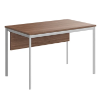 Стол прямой Skyland Imago-S СП-2SD, ясень шимо/алюминий, 1200х720х755мм