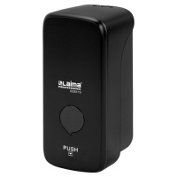 Диспенсер для мыла наливной Laima Premium Black 1л, черный, пластик, 609519