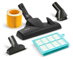 Комплектующие и запчасти к пылесосам