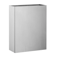 Мусорное ведро Merida Stella R KSM109.R, 23л, матовый металлик