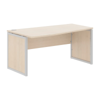 Стол эргономичный XQPCT 169(L) Бук Тиара/Алюминий 1600х900х750 XTEN-QP