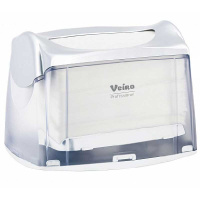Диспенсер для салфеток Veiro Professional EasyNap midi, V-сложения, настольный, белый