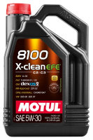 Масло моторное синтетическое Motul 8100 X-clean Fe 5W-30, 4л
