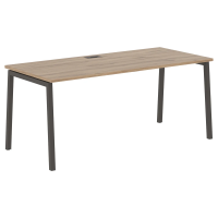 Стол прямой ELST 1780 Дуб Денвер светлый/Мокко 1760х800х750 EDIS