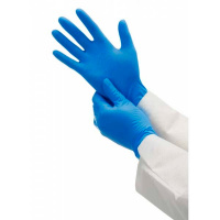 Перчатки нитриловые Kimberly-Clark синие Кleenguard G10, р.L, 50 пар, нитрил, 1 категория, 57373