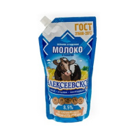 Молоко сгущенное Алексеевское 8.5%, 270г, мягкая упаковка