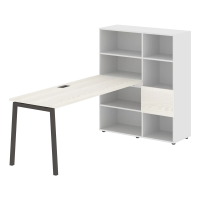 Рабочая станция ELRST 1117 Ясень Траун/Мокко 2190х1120х1355 EDIS