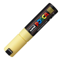 Маркер акриловый Uni Posca PC-8K соломенно-желтый, до 8.0 мм, наконечник скошенный