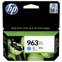 Картридж струйный HP (3JA27AE) для HP OfficeJet Pro 9010/9013/9020/9023, №963Xl, голубой, ресурс 160