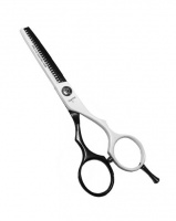 Ножницы парикмахерские Kapous Pro-scissors WB филировочные, 5', 26 зубцов, черный футляр