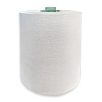 Бумажные полотенца Lime Matic mini Comfort в рулоне, белые, 110м, 2 слоя, 193010-С