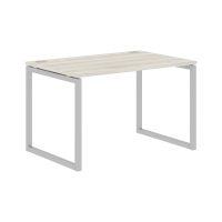 Стол прямой XQST 128 Сосна Эдмонт/Алюминий 1200х800х750 XTEN-Q