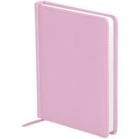 Ежедневник недатированный Officespace Winner розовый, А6, 136 листов, гладкий матовый, обложка с пор