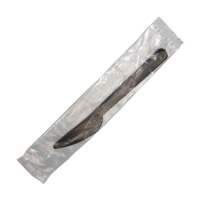 Нож одноразовый Взлп черный, 18см, в инд. упаковке, 600шт