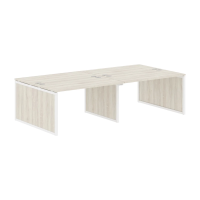Стол 4-х местный XQPWST 2814 Сосна Эдмонт/Белый 2800х1406х750 XTEN-QP